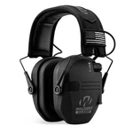 Walker's Razor Slim Shooter Electronic Hearing Protection Earmuff, Black Patriot. Fixed Price $62.99.