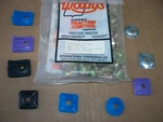 Woodys Gold Digger Carbide T-nut 7mm .875" Studs Nuts & Backers Choice Qty 24. Fixed Price $33.99.