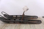 1988 Polaris Indy 400 Left & Right Skis W/ Spindles Metal - Pair. Fixed Price $149.00.