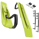 Slydog Powder Hound 7" Manta Green Skis W/10" Round Bar Complete Kit Polaris. Fixed Price $432.91.