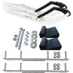 C&a Pro White Tmx Snowmobile Skis W/ 4.5" Shaper Bars Complete Kit 2021+. Fixed Price $519.18.