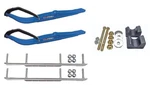 C&a Pro Blue Razor Snowmobile Skis W/ 7.5" Shaper Bars Complete Kit Arctic Cat. Fixed Price $471.15.