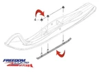 New Oem 07-09 Ski-doo Freestyle 4" Carbide Wear Bars Runners Pair 860512100. Fixed Price $99.99.