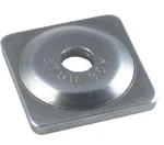 Stud Boy Square Backer Plates Aluminum - Silver 7mm Thread 2060-p2. Fixed Price $41.79.