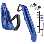 Slydog Attack 7" Voo Doo Blue Skis W/4" Round Bar Complete Kit Yamaha 2011 And. Fixed Price $475.07.
