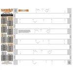 Woodys Studding Templates - 286t-temp-2-1. Fixed Price $48.11.