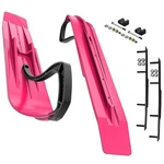 Slydog Powder Hound 7" Pink Skis W/4" Round Bar Complete Kit Arctic Cat 2009. Fixed Price $410.05.