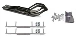 C&a Pro Black Xpt Snowmobile Skis W/ 6" Shaper Bars Complete Kit Arctic Cat. Fixed Price $472.24.