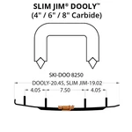 Woodys Slim Jim Dooly Performance Carbide Wear Rods - 6in. Ss6-8250. Fixed Price $56.98.