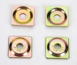 Stud Boy Square Backer Plates - Steel Gold 5/16in. Thread Snowmobile 2017-p1. Fixed Price $21.19.