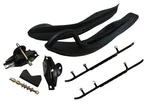 Exo-s Touring Skis, Mount Kit & 6" Carbides For Polaris Fits Many 2005-2017 Iq. Fixed Price $254.95.