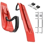 Slydog Powder Hound 8" Lava Red Skis W/6" Shaper Bar Complete Kit Ski-doo. Fixed Price $456.89.