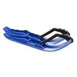Pair Of Blue C&a Pro Mountain Tmx 6-3/4" Snowmobile Skis W/black Loops. Fixed Price $393.64.