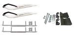 C&a Pro White Xt Snowmobile Skis W/ 7.5" Shaper Bars Complete Kit Ski-doo 2016. Fixed Price $633.86.