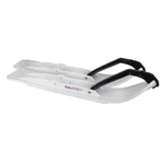 Pair Of White C&a Pro Xt 7-1/4" Snowmobile Skis W/black Loops. Fixed Price $448.98.