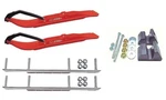 C&a Pro Red Xt Snowmobile Skis W/ 7.5" Shaper Bars Complete Kit Yamaha Trailing. Fixed Price $546.42.