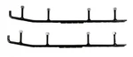 Bottom Line 4" Carbides For Arctic Cat Most 1996-2008 Sleds W/ Plastic Skis. Fixed Price $59.95.