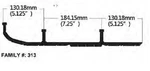 Sports Parts Inc D-06-6-4-313 Slasher Six60 Runners - Simmons. Fixed Price $76.35.