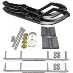 C&a Pro Black Tmx Snowmobile Skis W/ 7.5" Shaper Bars Complete Kit Arctic Cat. Fixed Price $506.36.