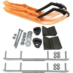 C&a Pro Orange Tmx Snowmobile Skis W/ 4.5" Shaper Bars Complete Kit Ski-doo T3. Fixed Price $589.77.