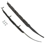 Bottom Line 4" Dual Runner Carbides For Polaris Rmk Sks Xcr Xcf 600 700 800 Pro. Fixed Price $91.99.