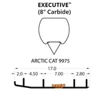 Woodys Executive Round Bar 8" Carbide Runners Arctic Cat Zr 4000 Lxr (2015-2017). Fixed Price $181.15.