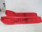 22 Lynx Boondocker Ds 850 E-tec Skis Blade Ds+ Red Hoops Ski Doo Oem #0219. Fixed Price $379.99.