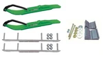 C&a Pro Green Xt Snowmobile Skis W/ 6" Shaper Bars Complete Kit Polaris Fusion. Fixed Price $532.67.