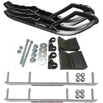 C&a Pro Black Tmx Snowmobile Skis W/ 4.5" Shaper Bars Complete Kit Ski-doo 2016. Fixed Price $506.29.