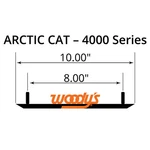 Woody's 4" Sno-x Runner Arctic Cat Sxa-4000. Fixed Price $149.61.