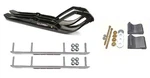 C&a Pro Black Xpt Snowmobile Skis W/ 6" Shaper Bars Complete Kit Polaris. Fixed Price $471.05.
