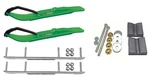 C&a Pro Green Xt Snowmobile Skis W/ 6" Shaper Bars Complete Kit Arctic Cat. Fixed Price $532.67.