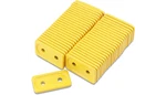 Woodys Adg-3800-48 Support Plates - Yellow Double 48 Pack. Fixed Price $178.65.
