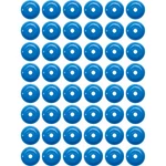 Woodys Support Plates - Blue Round 48 Pack Arg-3825-48. Fixed Price $93.14.