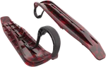 Sly Dog Attack Universal Snowmobile Skis Pair 7 Red Swirl 04-50102. Fixed Price $451.25.