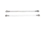 12 Ski-doo Mxz Tnt 600 Ho Rear Shock Rods Brackets Mounts 120". Fixed Price $49.99.